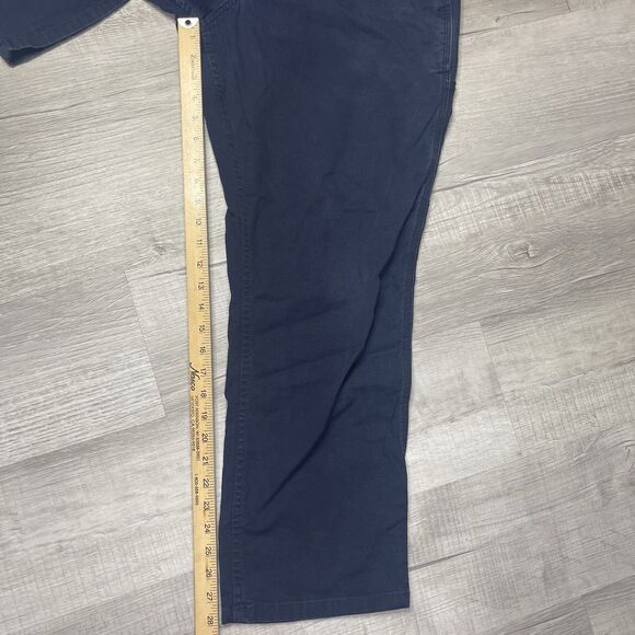 READ Carhartt FR Cat2 36x30 Men Flame Resistant Navy Relaxed Pants BN2517-FRM Q - Picture 11 of 15